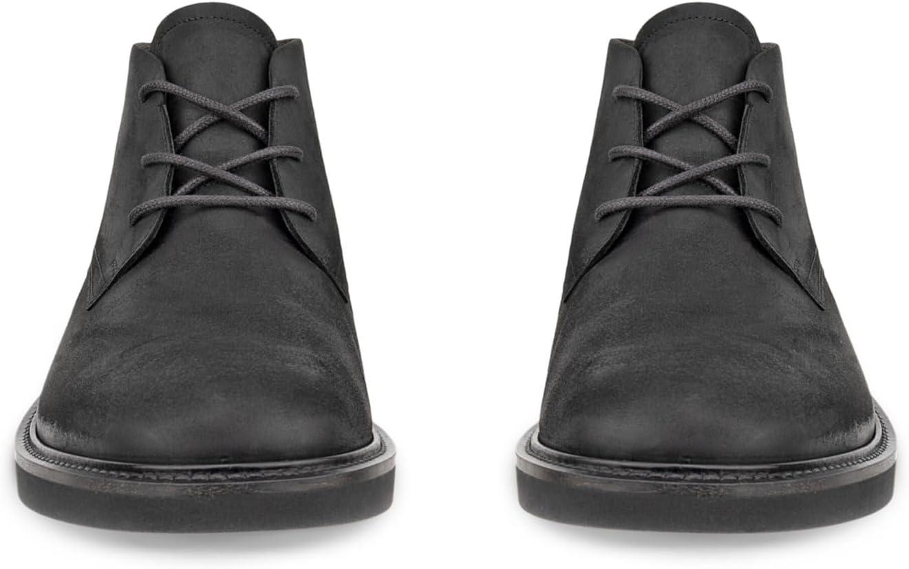 imageECCO Mens London Lace Up Waterproof Chukka BootBlack Nubuck