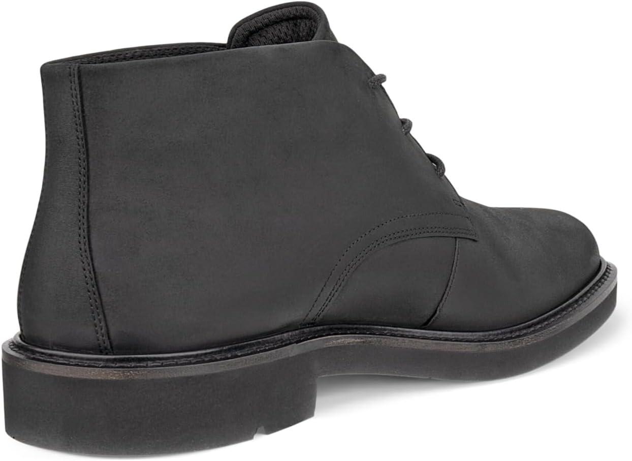 imageECCO Mens London Lace Up Waterproof Chukka BootBlack Nubuck