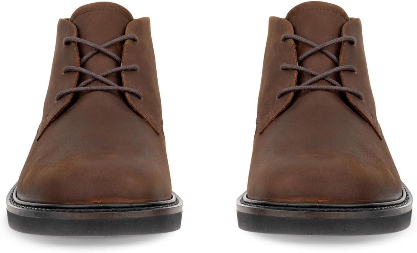 imageECCO Mens London Lace Up Waterproof Chukka BootCocoa Brown Nubuck