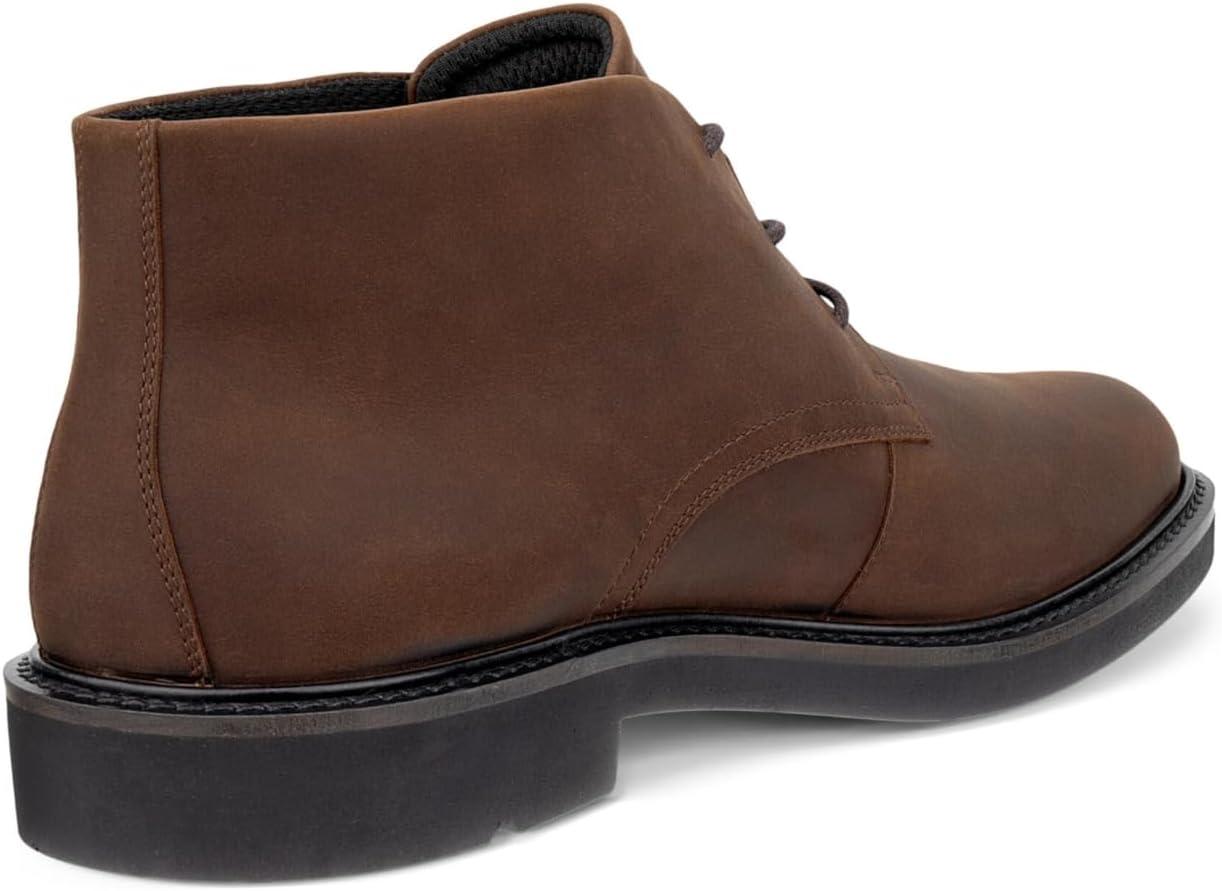 imageECCO Mens London Lace Up Waterproof Chukka BootCocoa Brown Nubuck