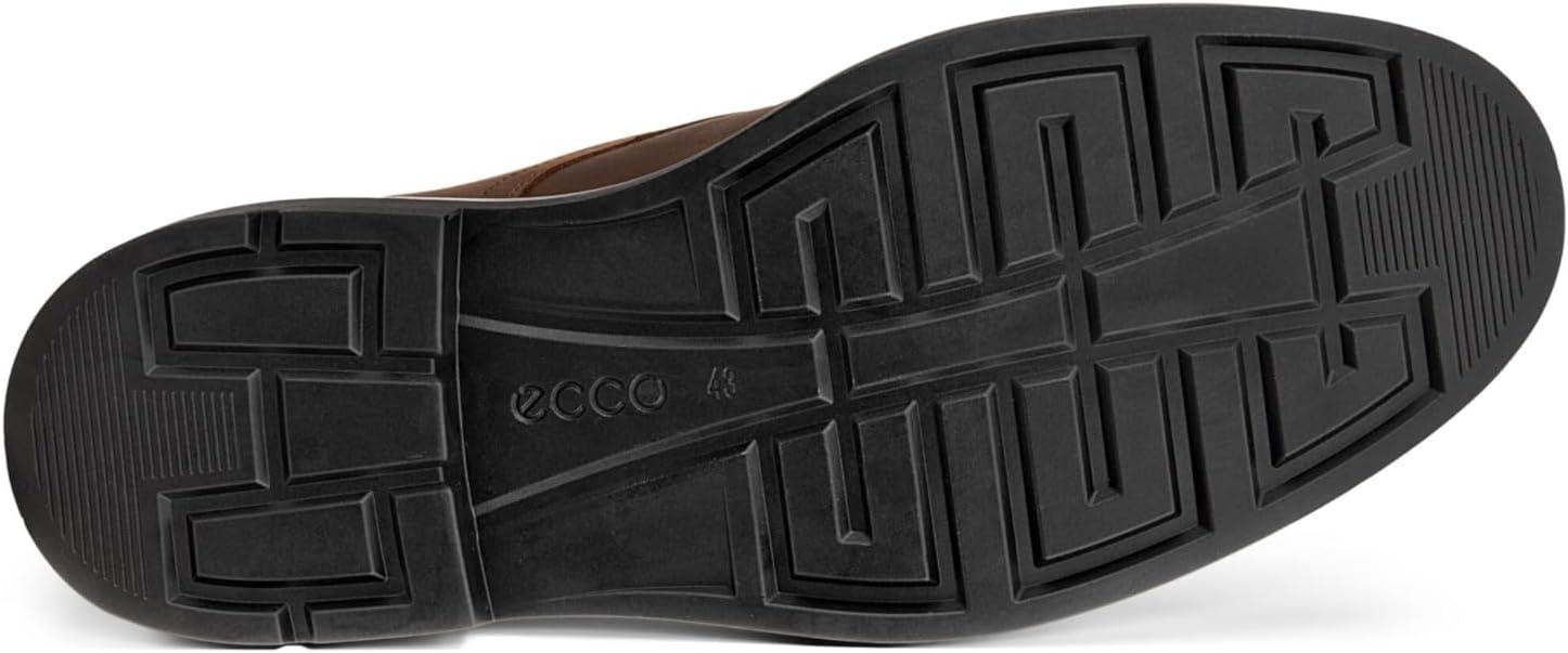 imageECCO Mens London Lace Up Waterproof Chukka BootCocoa Brown Nubuck