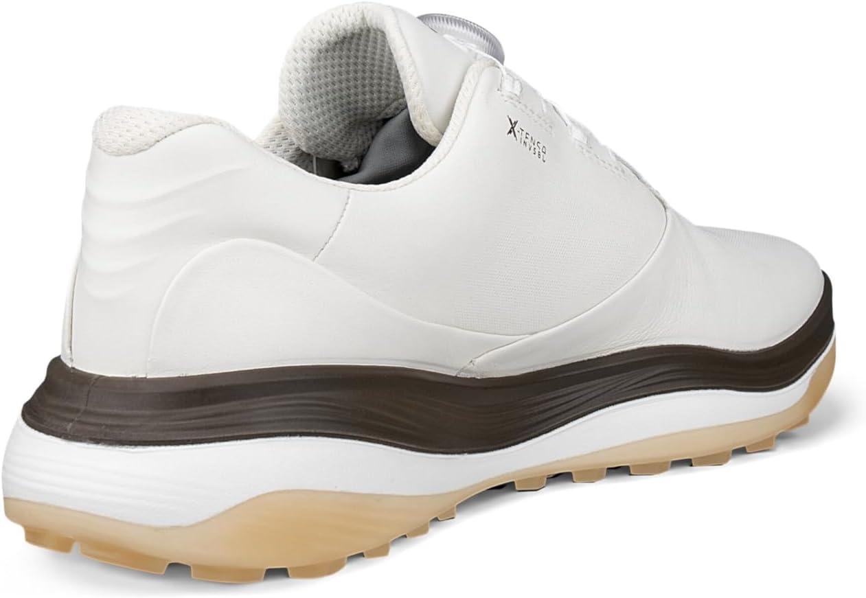 imageECCO Mens Lt1 Boa Hybrid Waterproof Golf ShoeWhiteTarmac