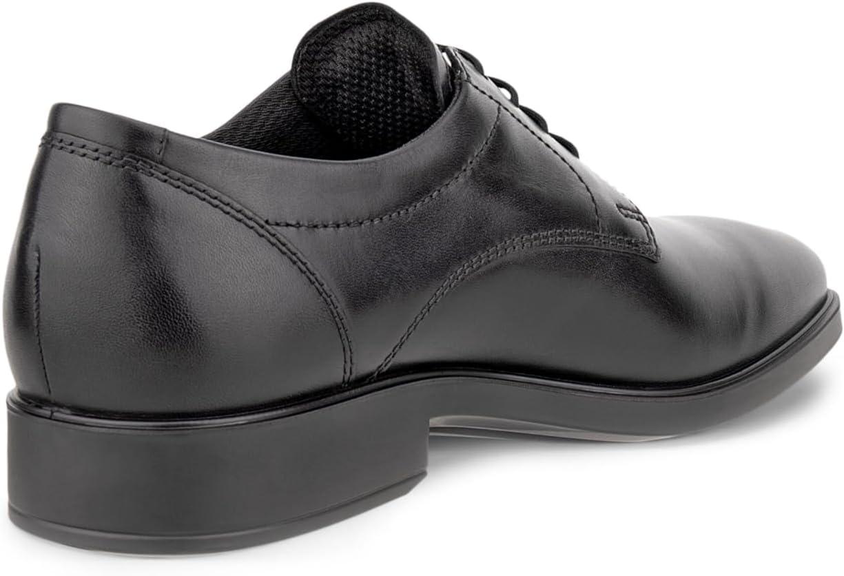 imageECCO Mens Milan Plain Toe Derby WaterproofBlack