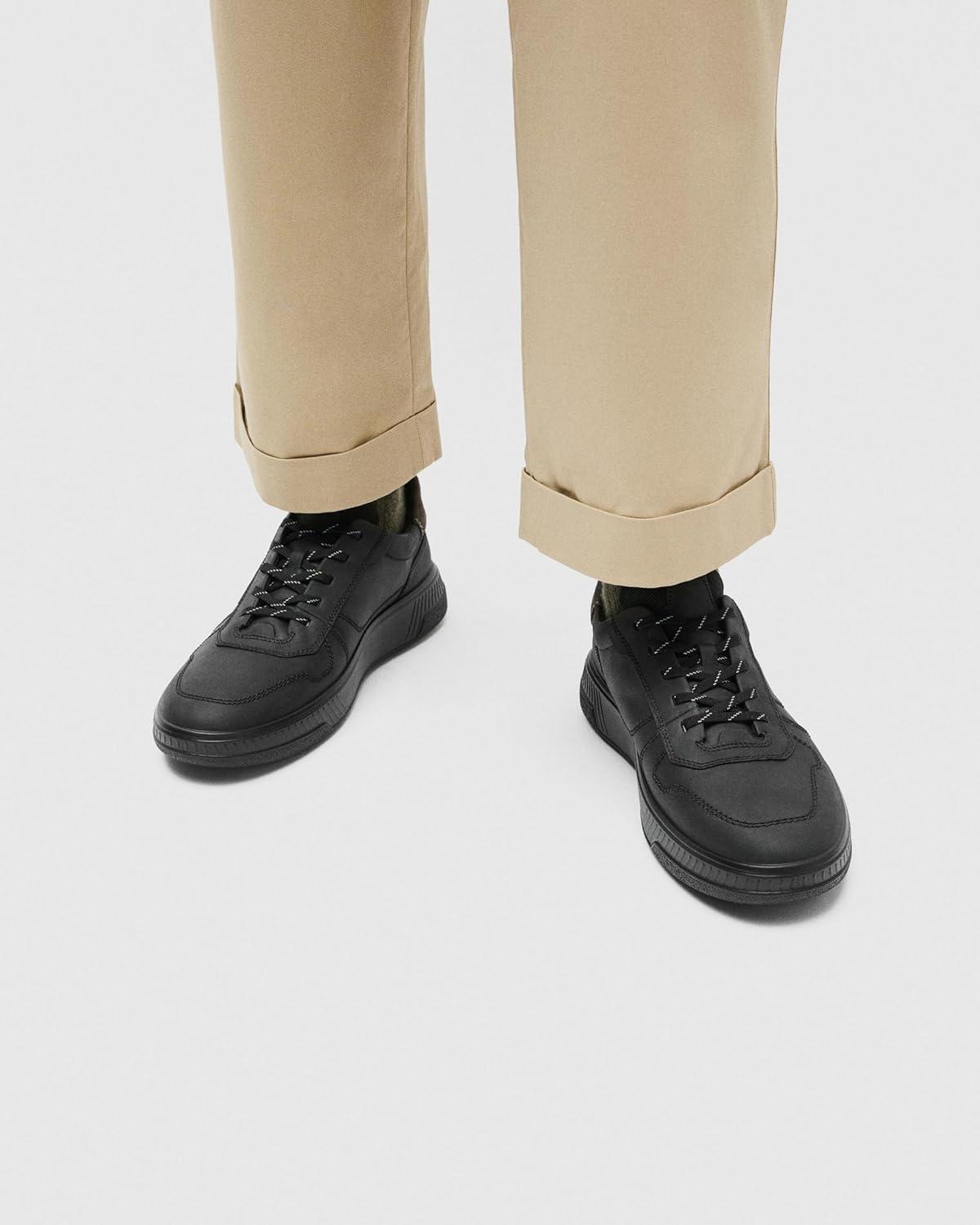 imageECCO Mens Move Casual Lace UpBlackMagnet Suede