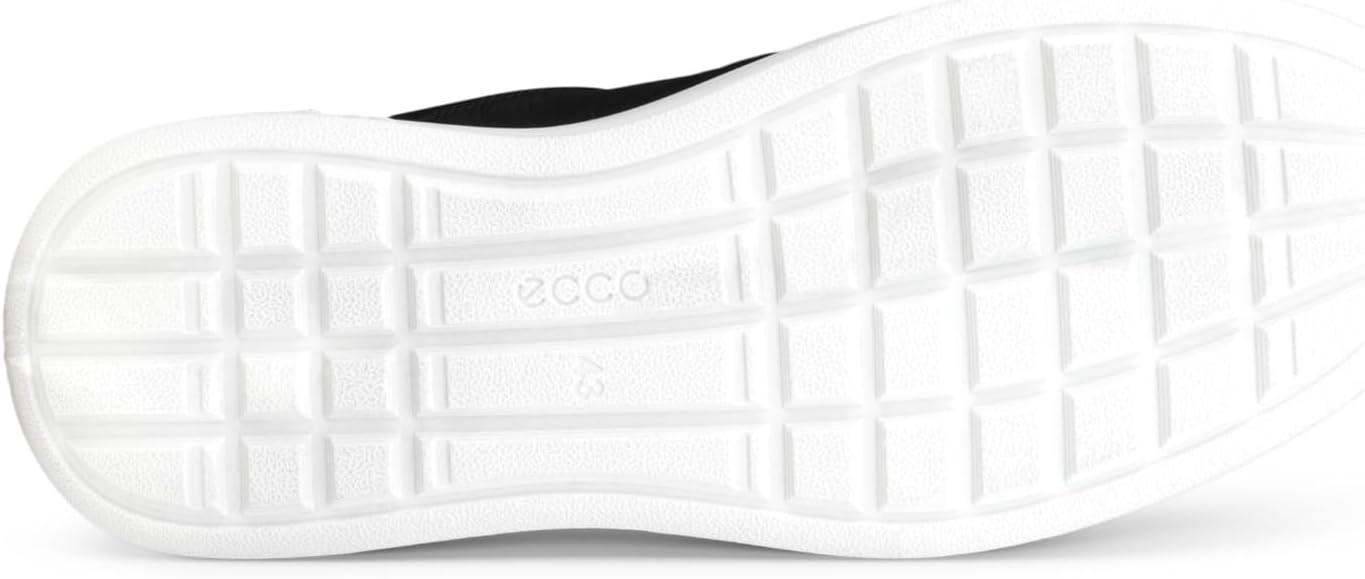 imageECCO Mens Move Retro SneakerBlackWhite