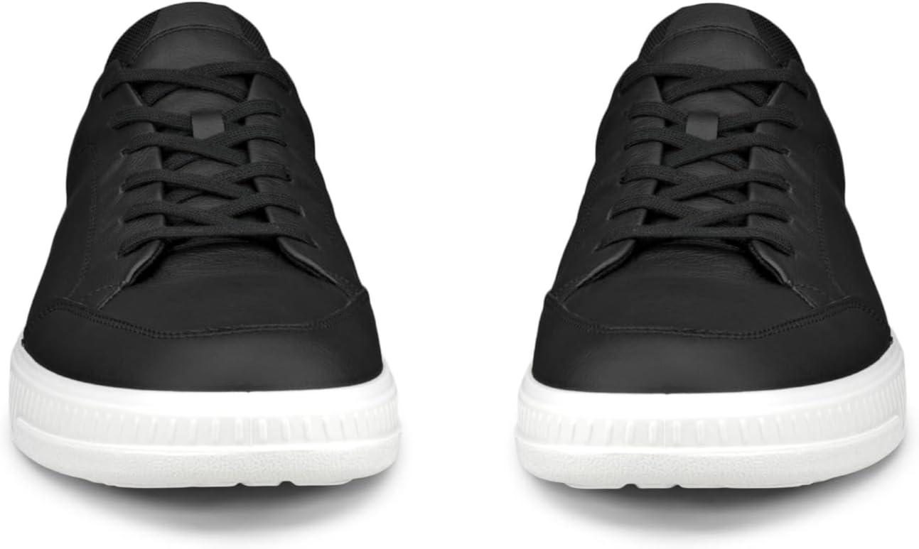 imageECCO Mens Move Retro SneakerBlackWhite