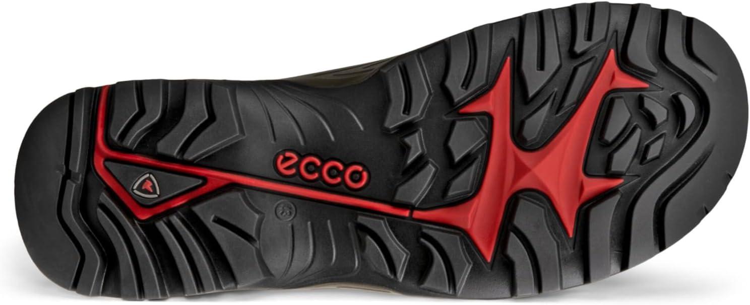 imageECCO Mens Offroad Waterproof Lace UpBlack NubuckMocha Oil Nubuck