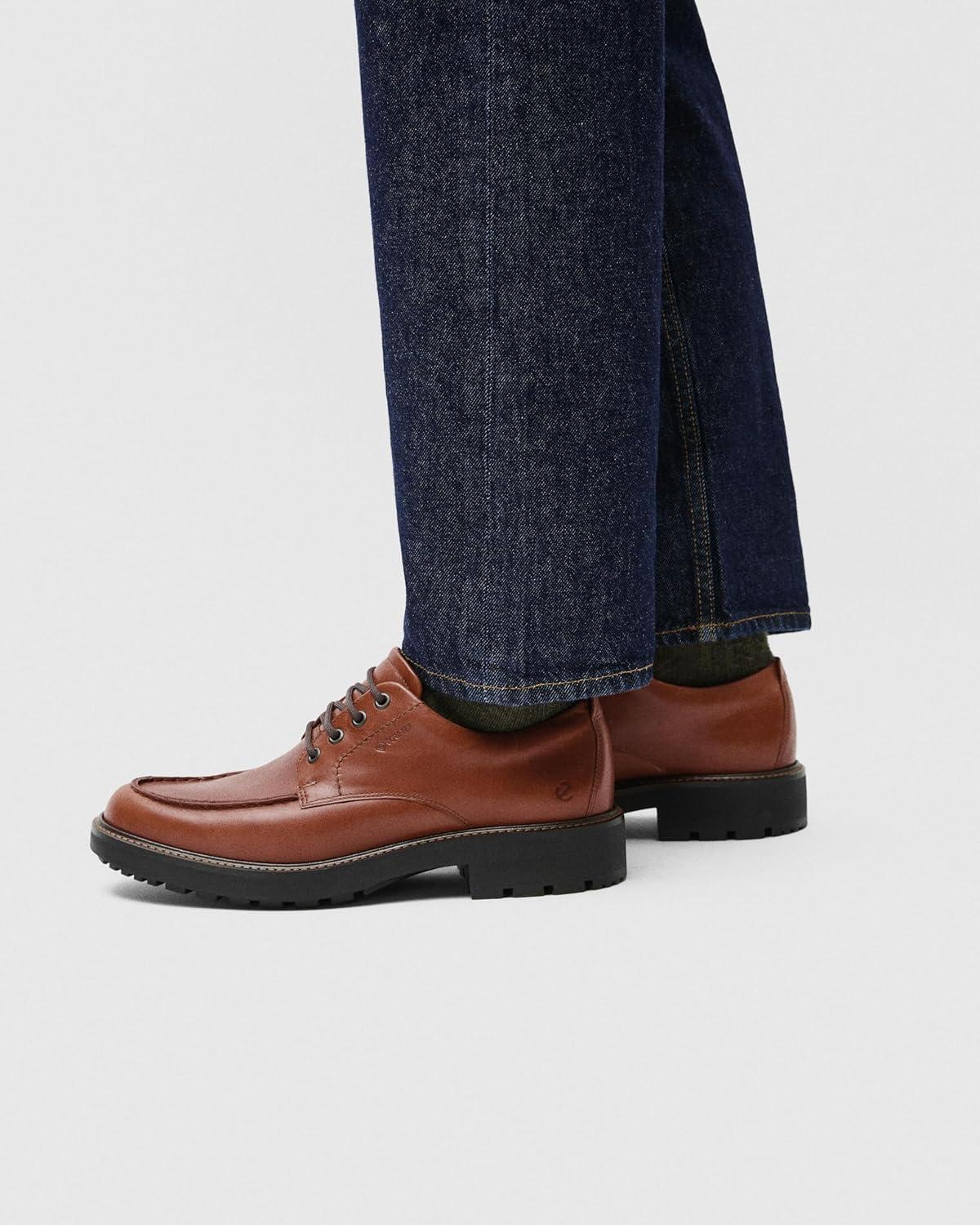 imageECCO Mens Olso Goretex Waterproof OxfordCognac