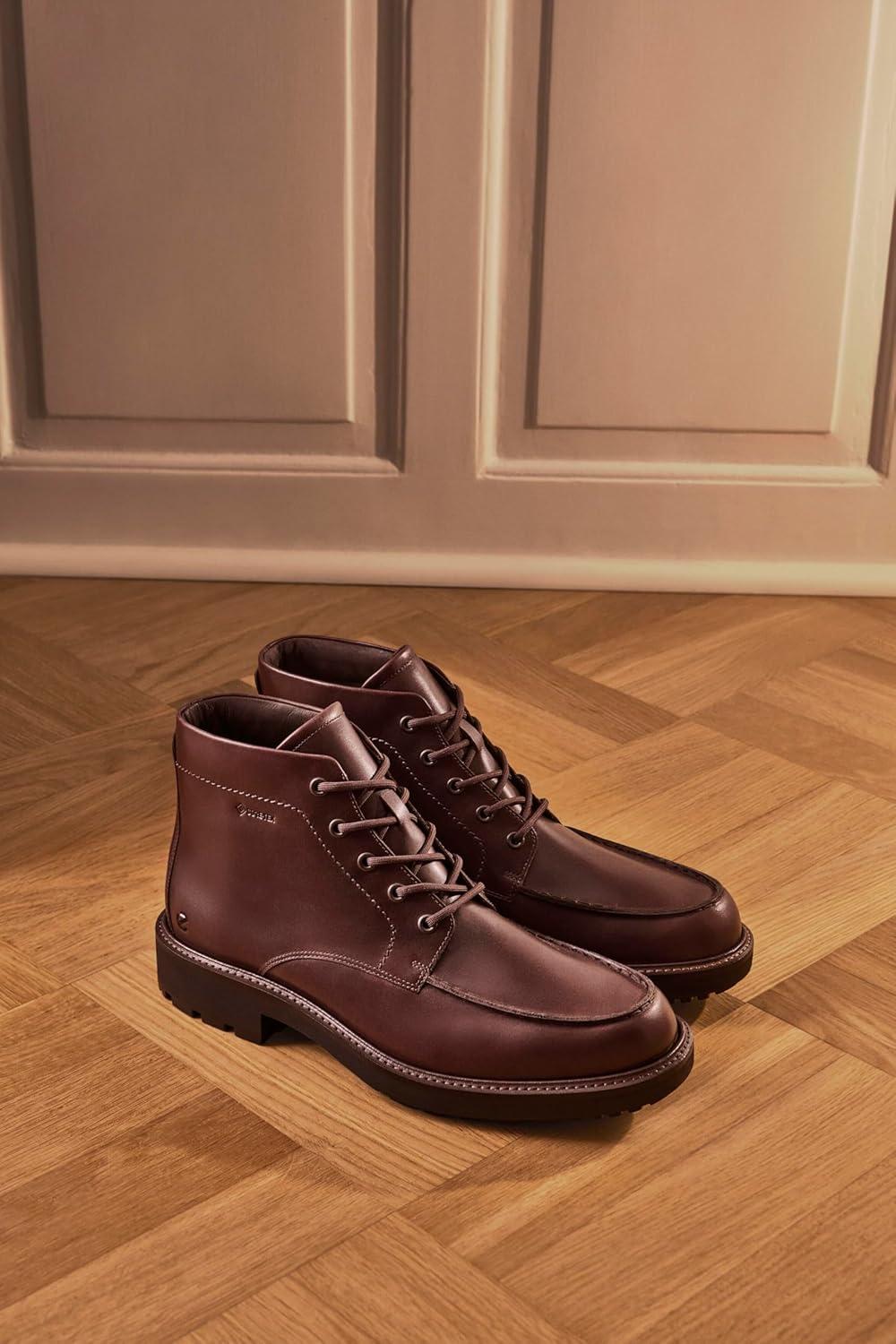 imageECCO Mens Oslo Lace Up Goretex Waterproof Ankle BootMocha