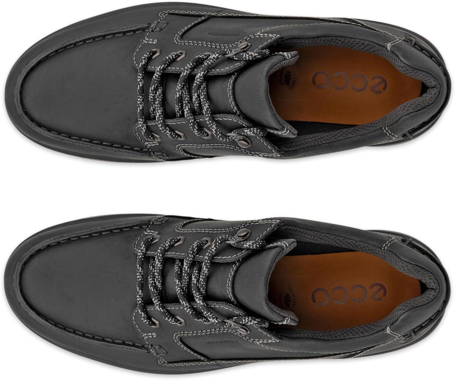 imageECCO Mens Rugged Track Moc Toe Low WaterproofBlack