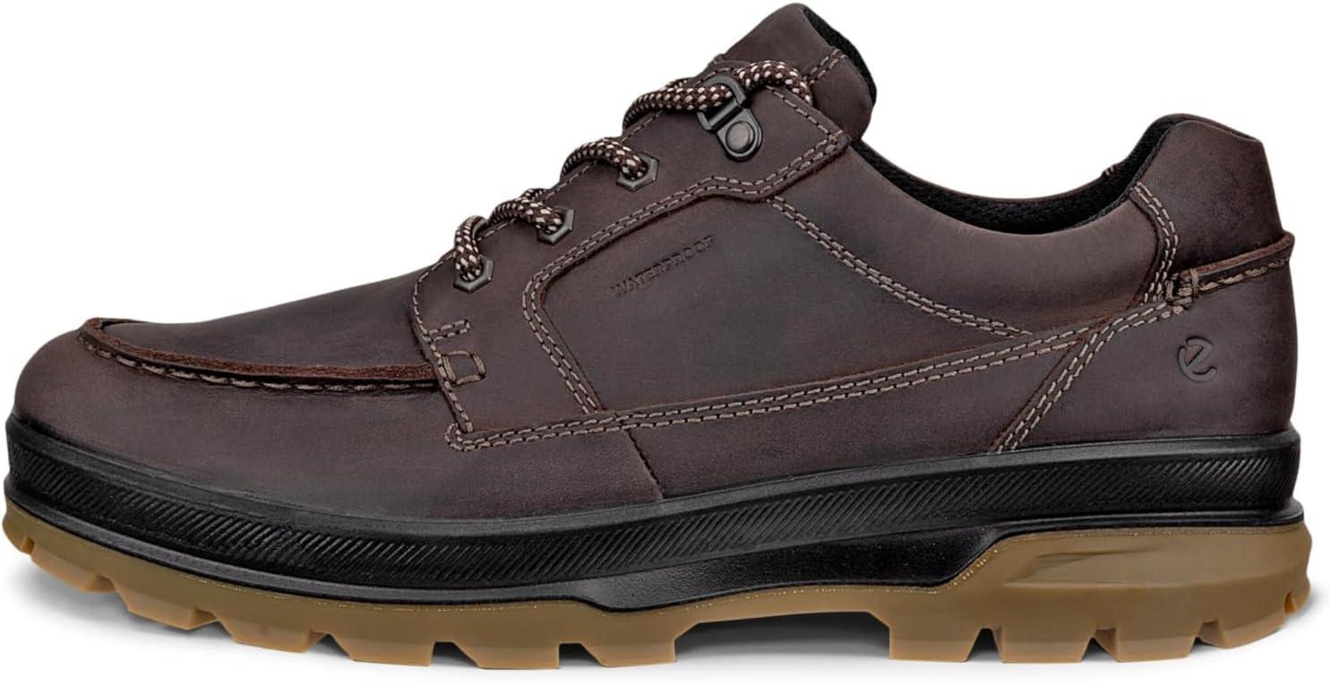 imageECCO Mens Rugged Track Moc Toe Low WaterproofCoffee