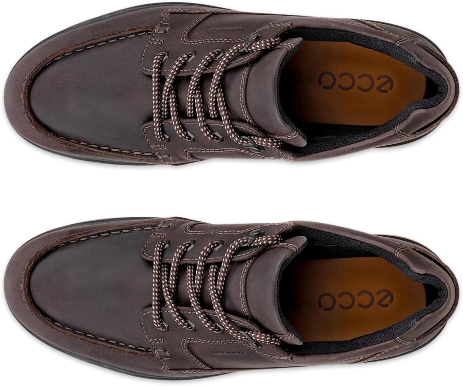 imageECCO Mens Rugged Track Moc Toe Low WaterproofCoffee