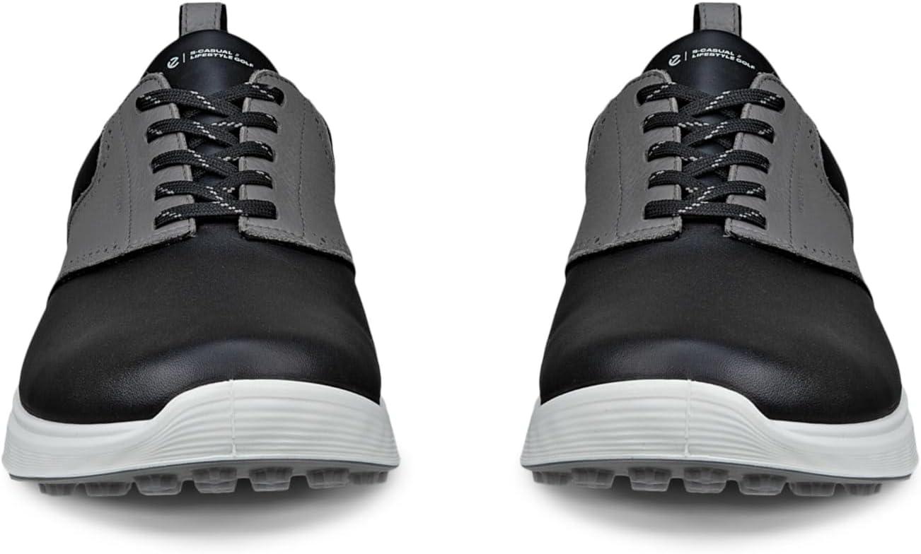 imageECCO Mens S Casual Saddle WaterproofBlackSteel