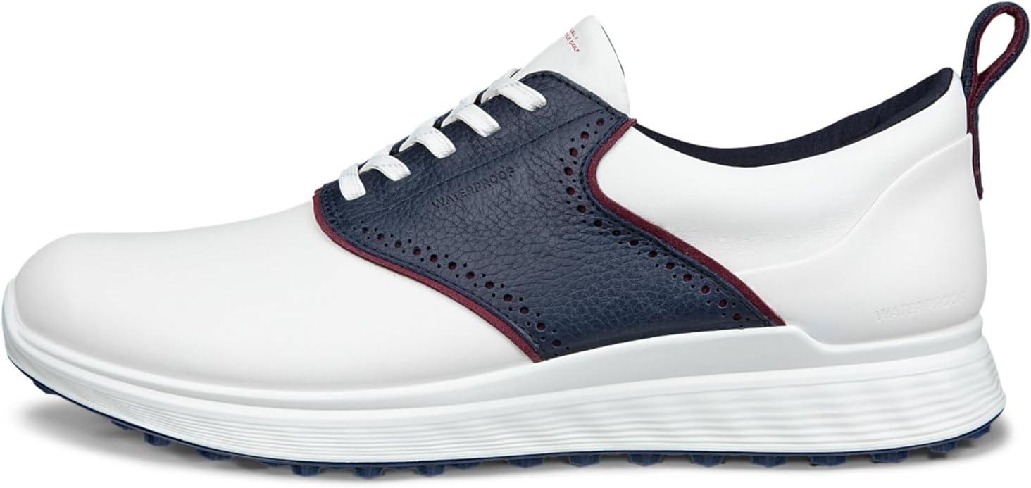 imageECCO Mens S Casual Saddle WaterproofWhiteMarine