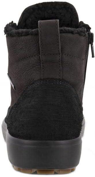 imageECCO Mens Soft 7 Tred Fashion BootBlackMocha Nubuck