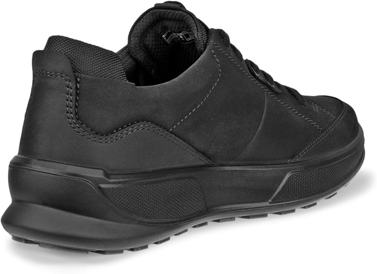 imageECCO Mens Walking Hiking ShoeBlackBlack Nubuck