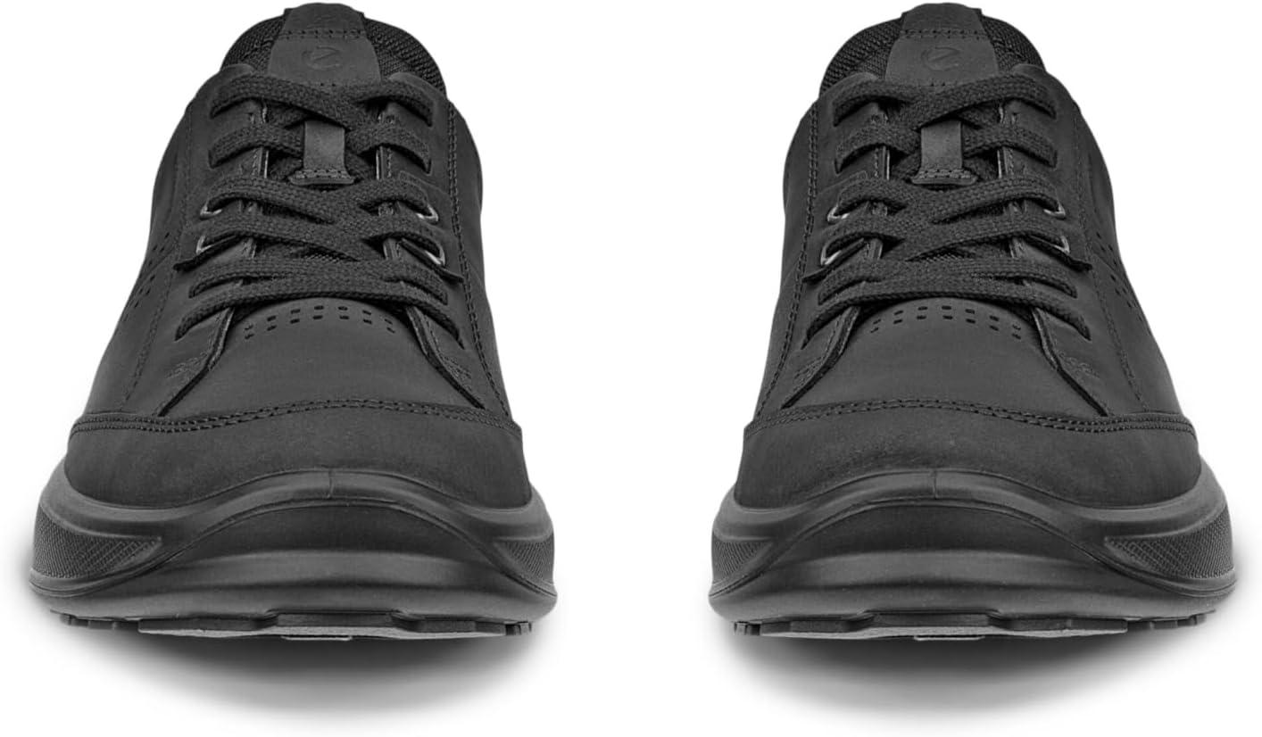 imageECCO Mens Walking Hiking ShoeBlackBlack Nubuck