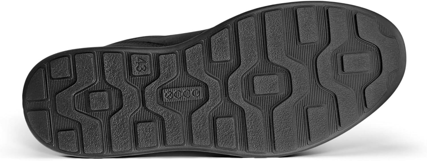 imageECCO Mens Walking Hiking ShoeBlackBlack Nubuck