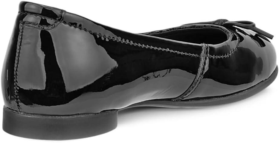 imageECCO UnisexChild Anine Slipon Dress Bow Ballet FlatBlack