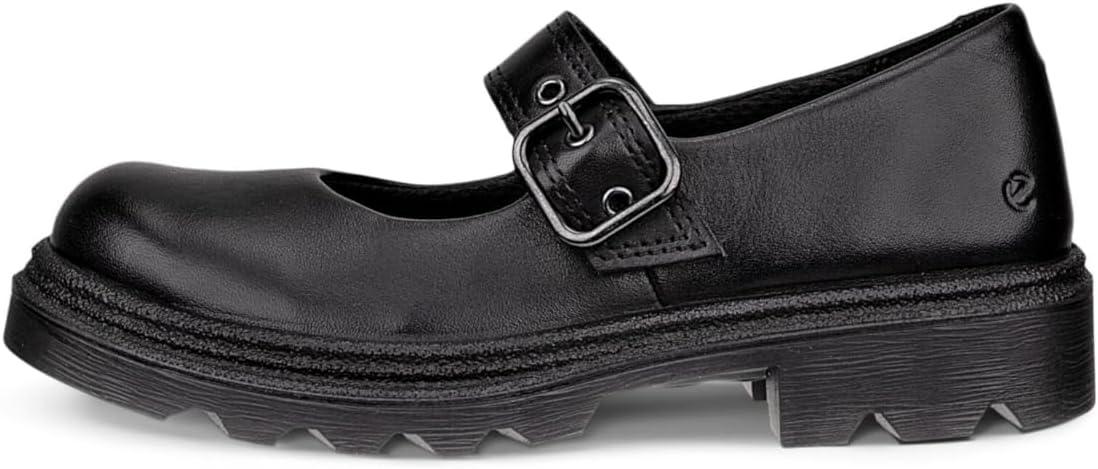 imageECCO UnisexChild Grainer Buckle Mary Jane FlatBlack