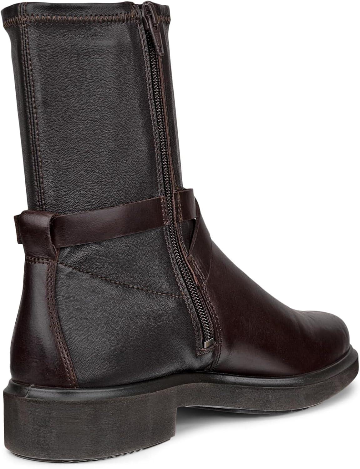 imageECCO Womens Amsterdam Buckle MidCut Ankle BootMocha