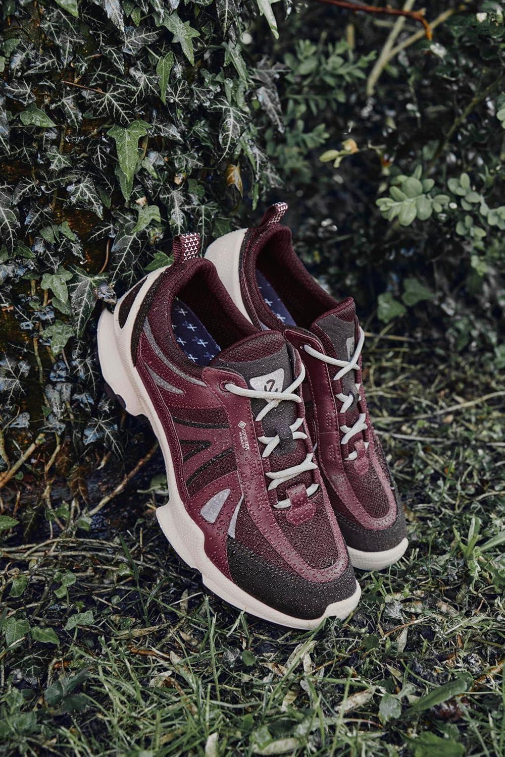 imageECCO Womens Biom CTrail Goretex WaterproofMochaDark RubyDark Ruby