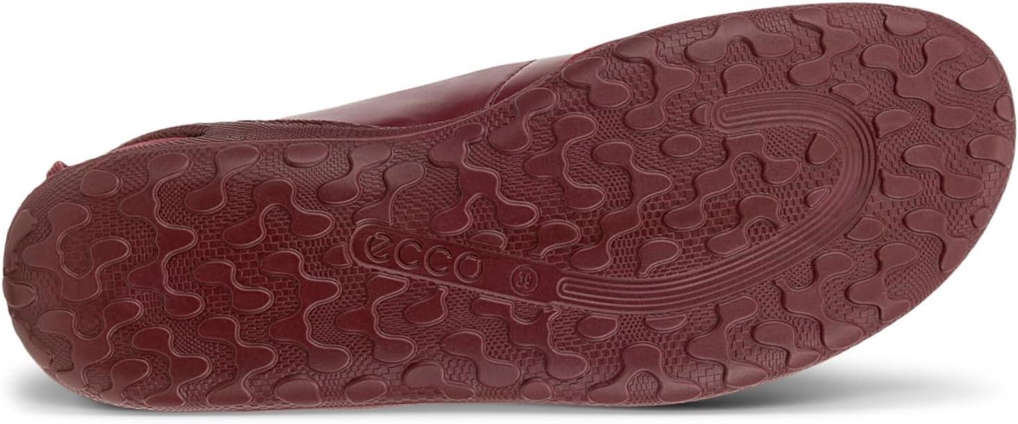 imageECCO Womens Biom Lite Ghillie Tie BallerinaDark Ruby SuedeDark Ruby