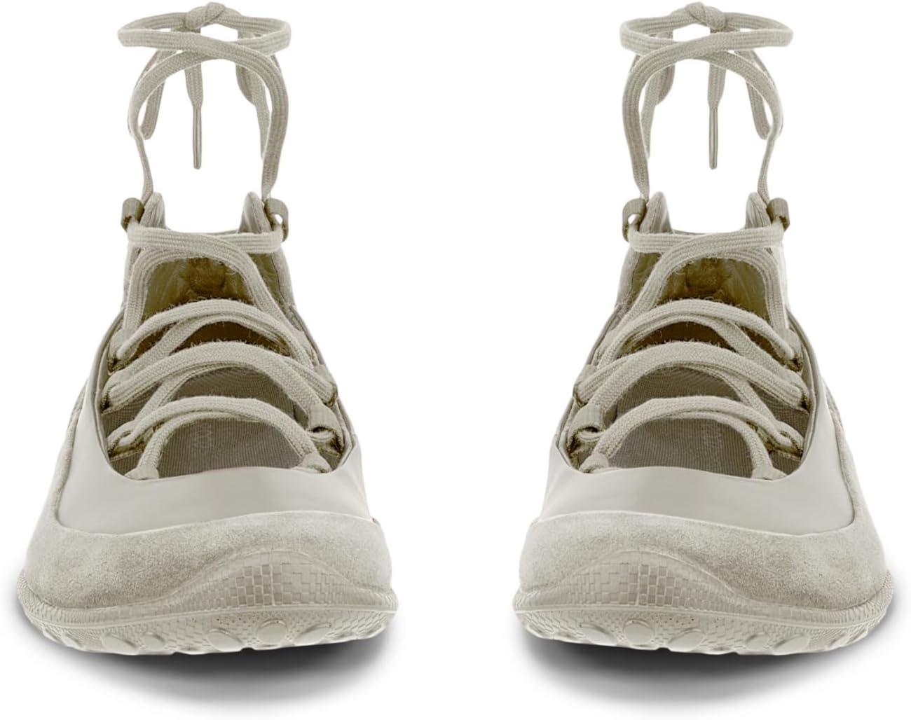 imageECCO Womens Biom Lite Ghillie Tie BallerinaGravel SuedeGravel