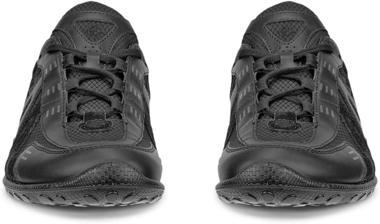 imageECCO Womens Biom Lite Lace Up Fashion SneakerBlackBlack Suede