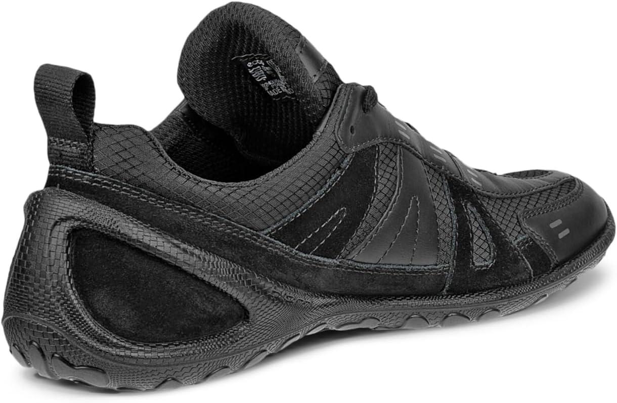 imageECCO Womens Biom Lite Lace Up Fashion SneakerBlackBlack Suede