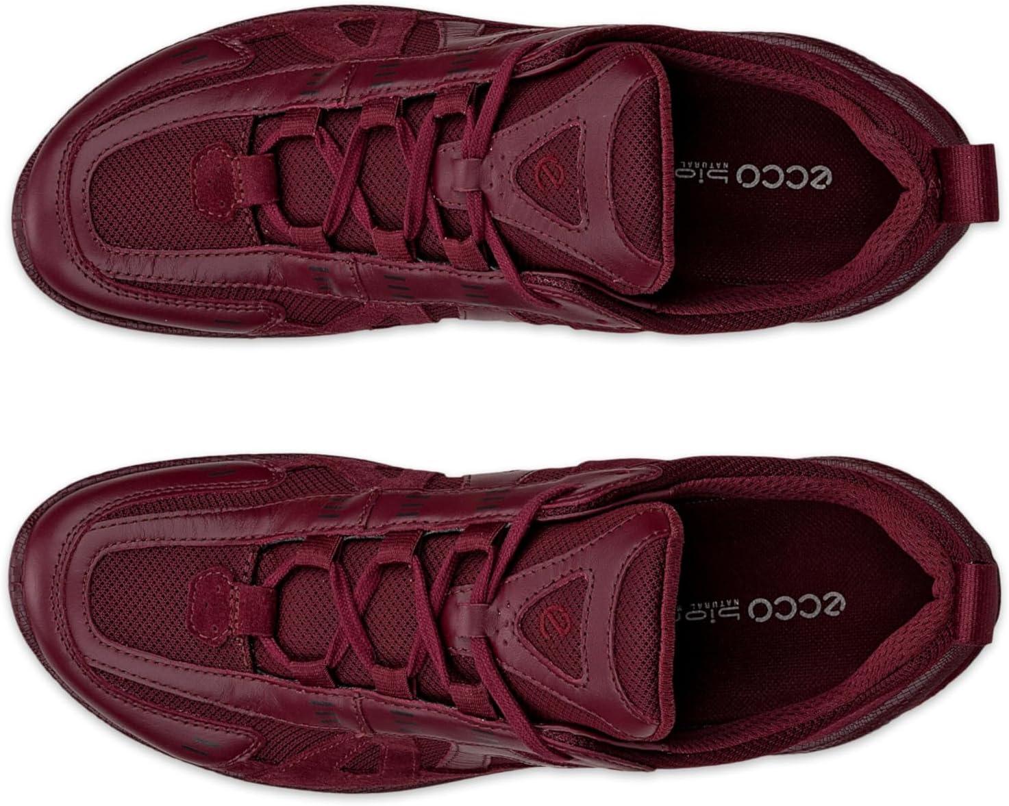 imageECCO Womens Biom Lite Lace Up Fashion SneakerDark RubyDark Ruby Suede