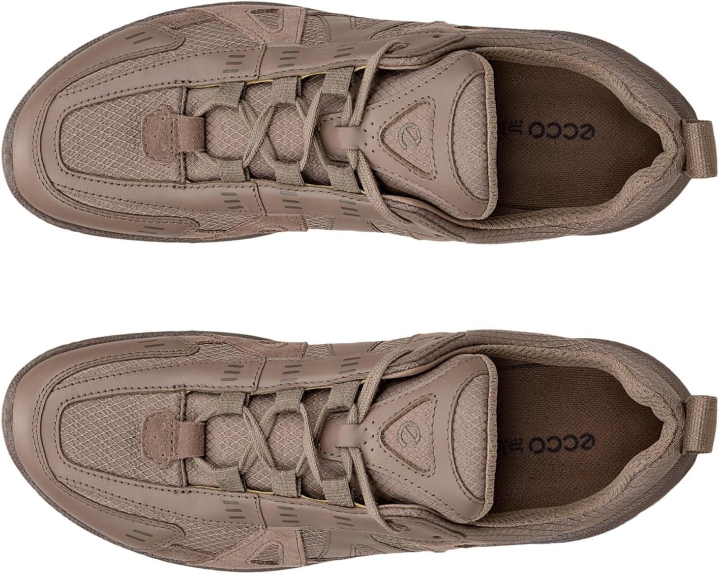 imageECCO Womens Biom Lite Lace Up Fashion SneakerTaupeTaupe Suede