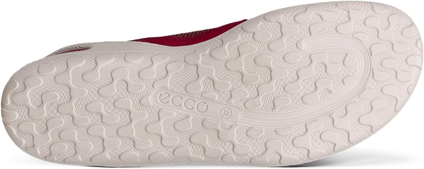 imageECCO Womens Biom Lite Slip on Ballerina SneakerRed PlumNocturne