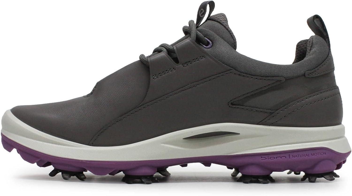 imageECCO Womens Biom Tour Lace Waterproof Golf ShoeSteel