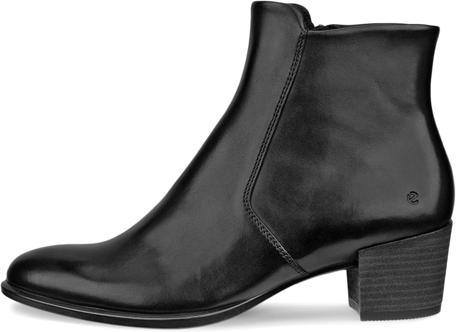 imageECCO Womens Dress Classic 35 Mm Zipper Low Cut Ankle BootBlack