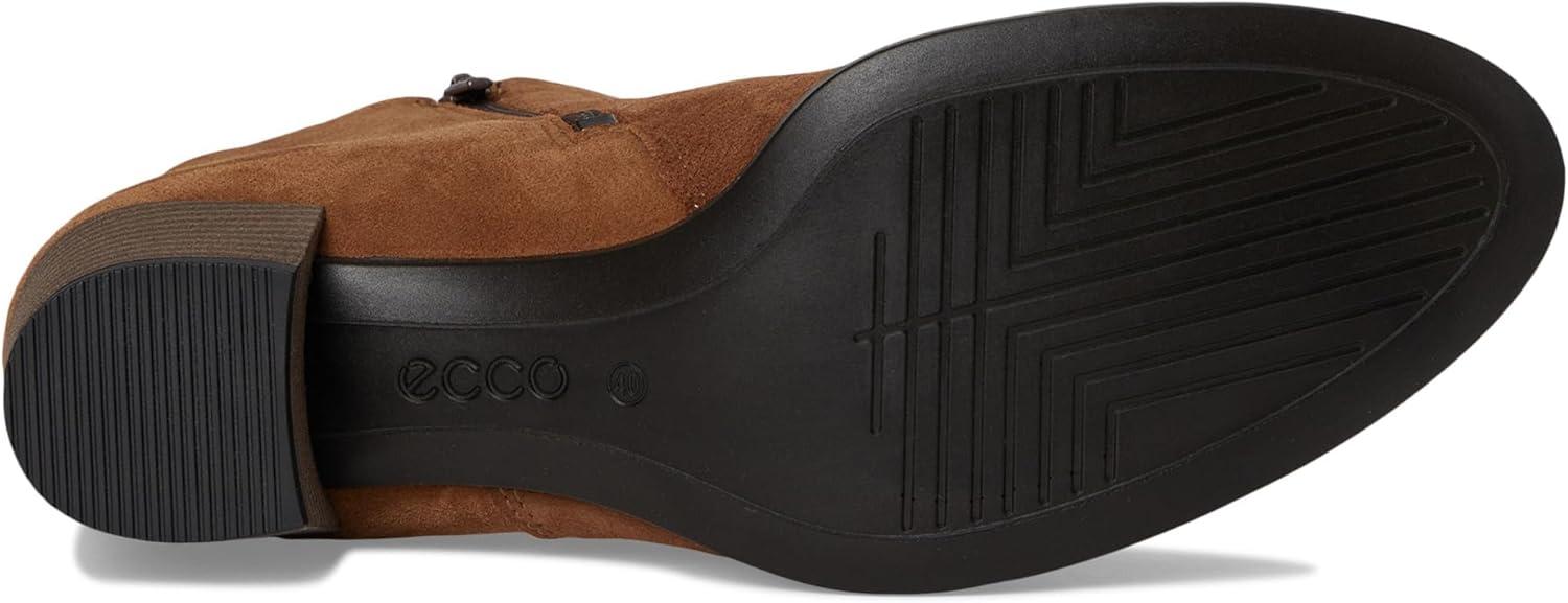 imageECCO Womens Dress Classic 35 Mm Zipper Low Cut Ankle BootCamel Nubuck