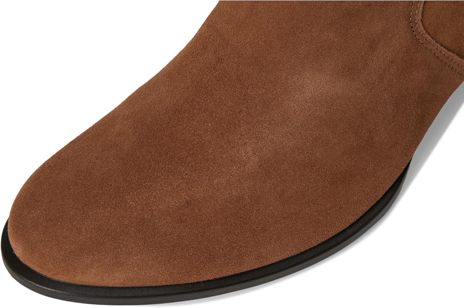 imageECCO Womens Dress Classic 35 Mm Zipper Low Cut Ankle BootCamel Nubuck