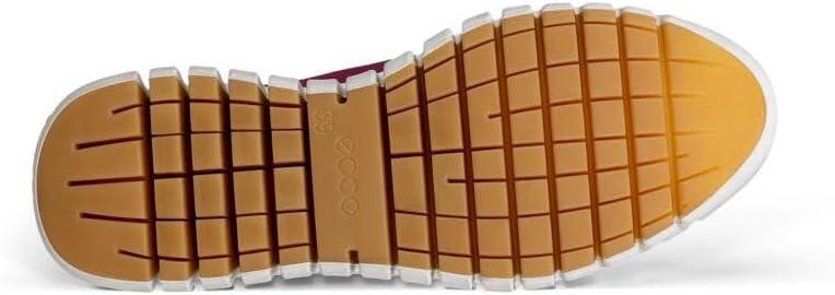 imageECCO Womens Gruuv SneakerRed PlumPowder