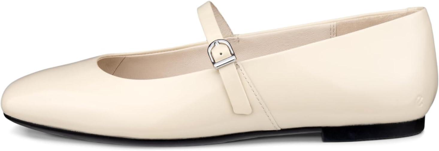 imageECCO Womens Margot Mary Jane BallerinaLimestone Patent