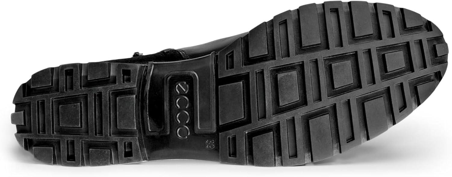 imageECCO Womens Modtray Plain Toe Zip Ankle BootBlackBlack Suede