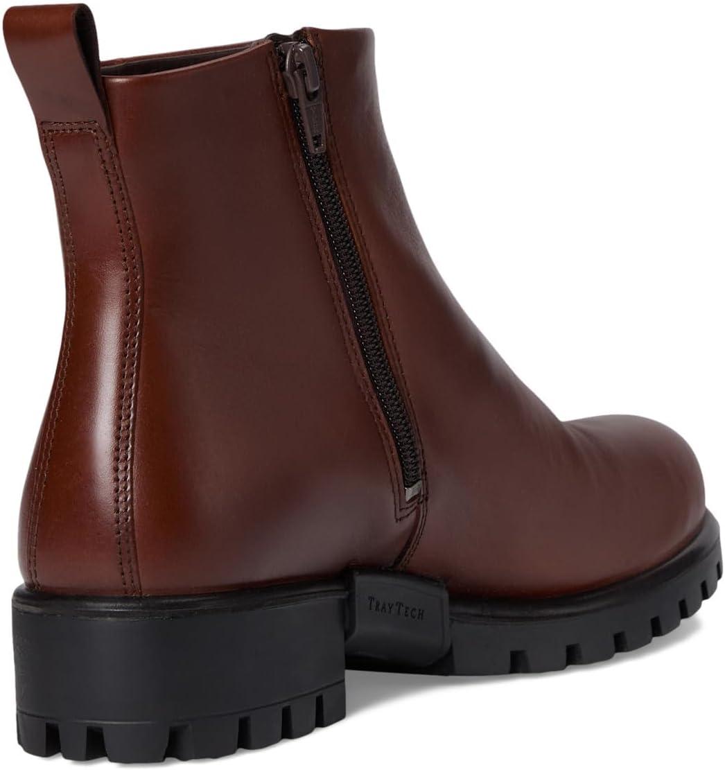 imageECCO Womens Modtray Plain Toe Zip Ankle BootMink