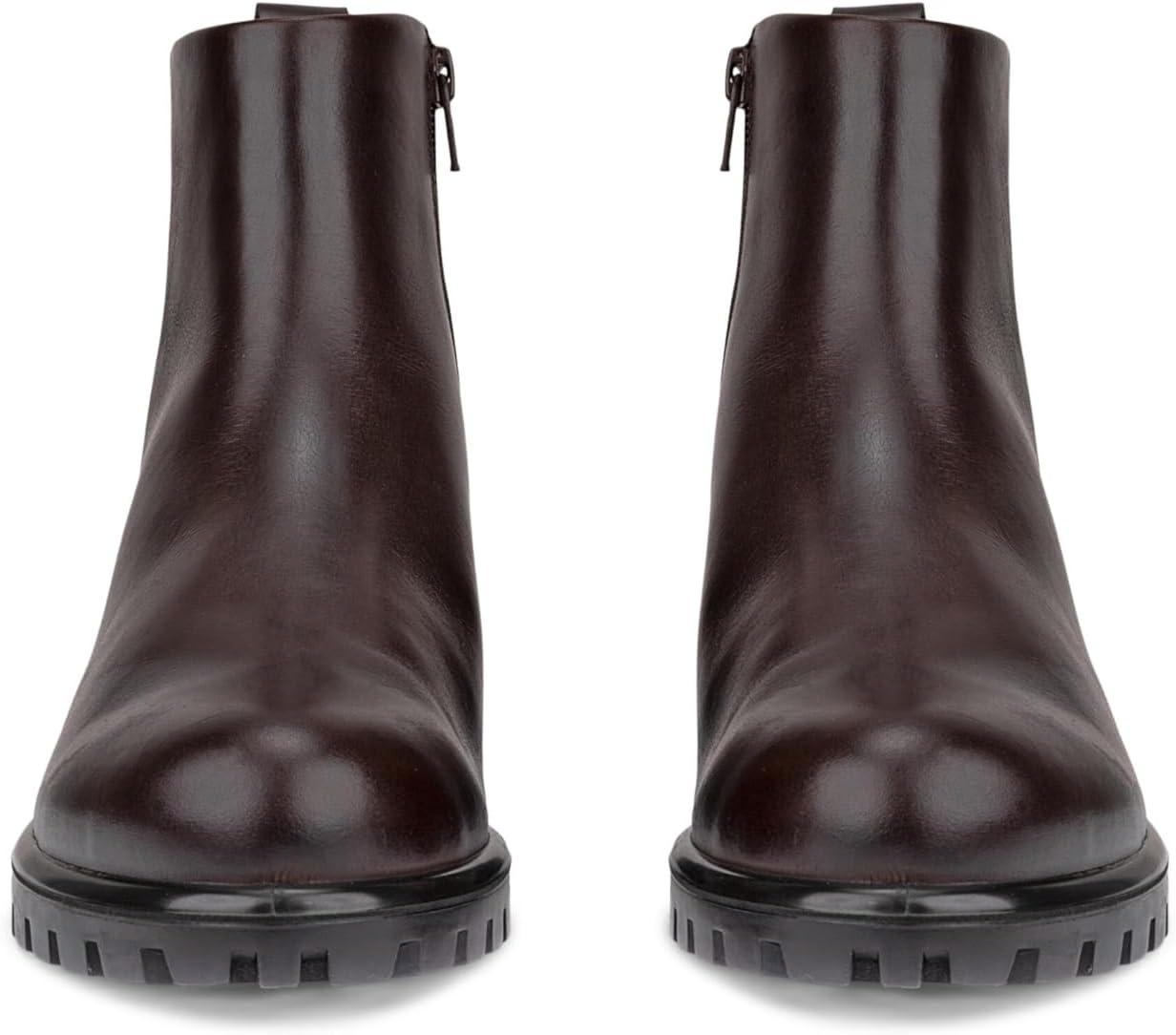 imageECCO Womens Modtray Plain Toe Zip Ankle BootPotting Soil