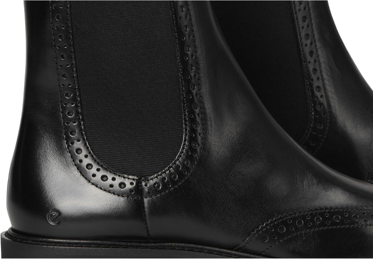 imageECCO Womens Olso Wingtip Double Gore Chelsea BootBlack