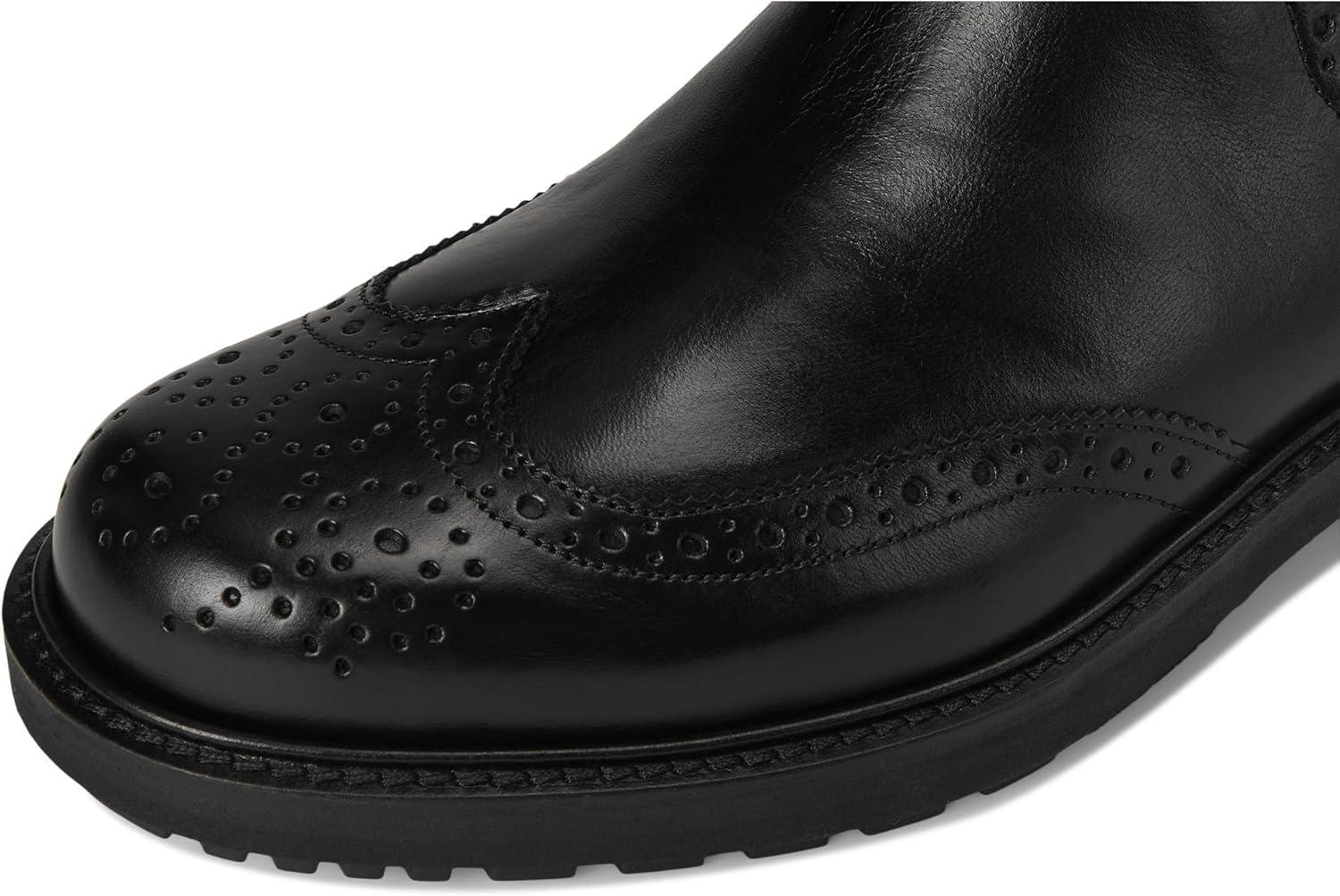 imageECCO Womens Olso Wingtip Double Gore Chelsea BootBlack