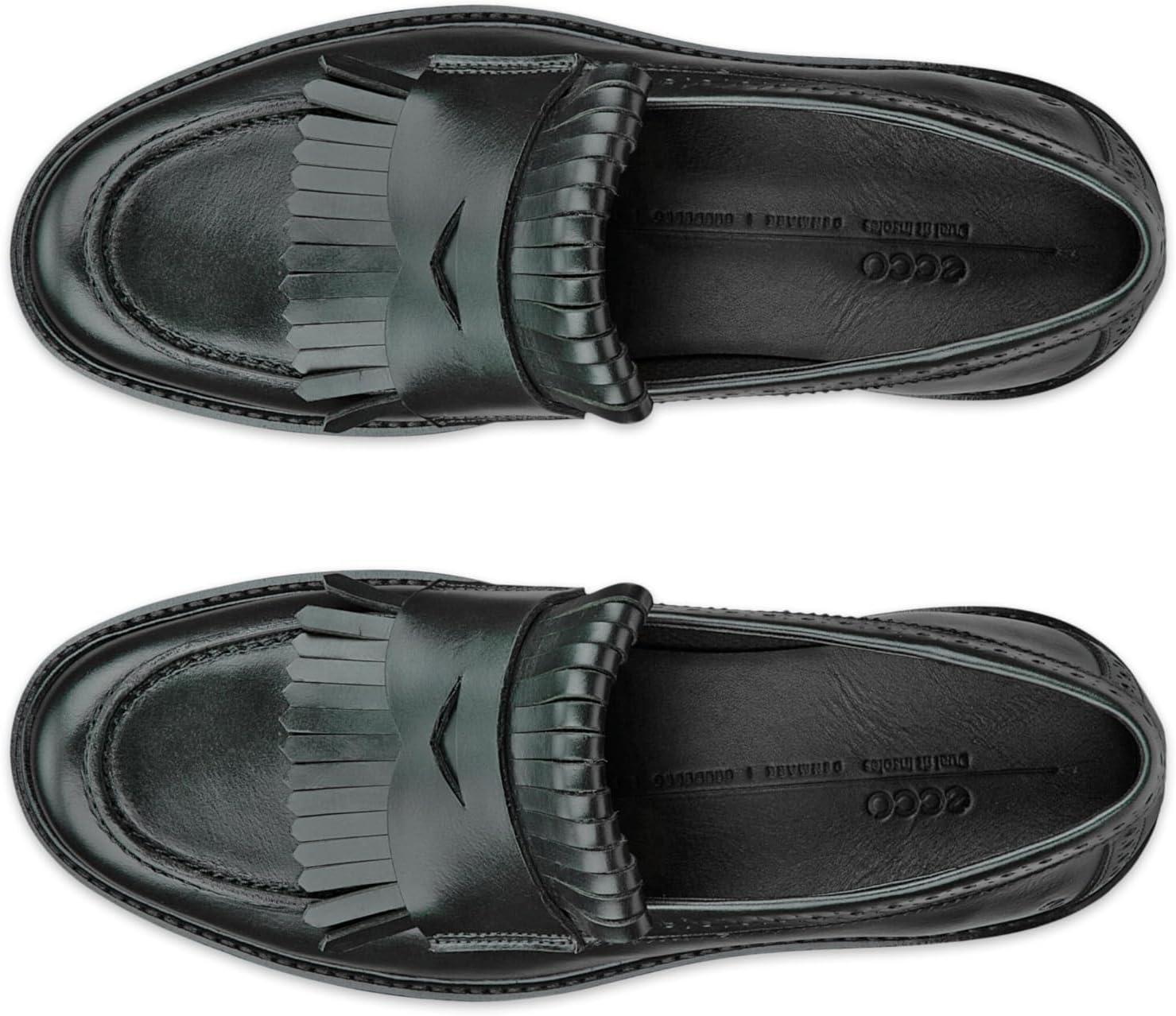 imageECCO Womens Oslo Brogue Penny LoaferSea Tangle