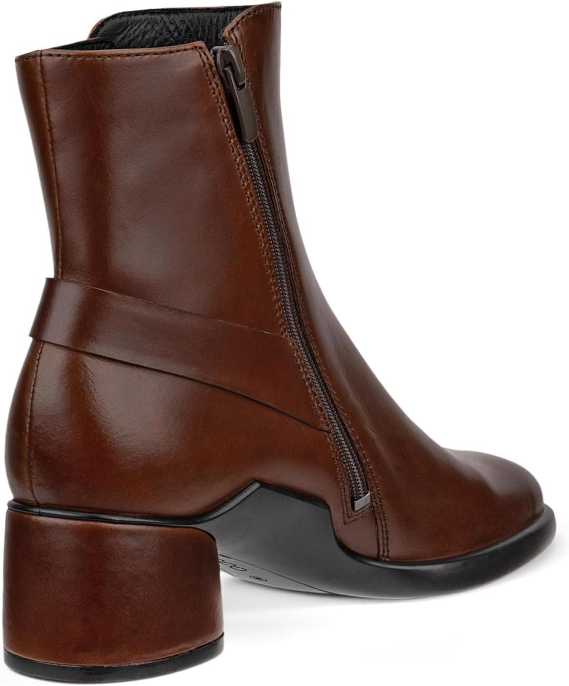 imageECCO Womens Sculpted Luxury 35 Mm Plain Toe Mid Cut Ankle BootMink