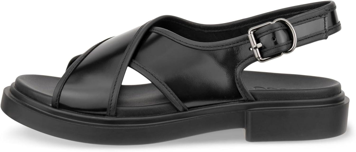 imageECCO Womens Seoul Cross Strap Slingback SandalBlackBlack