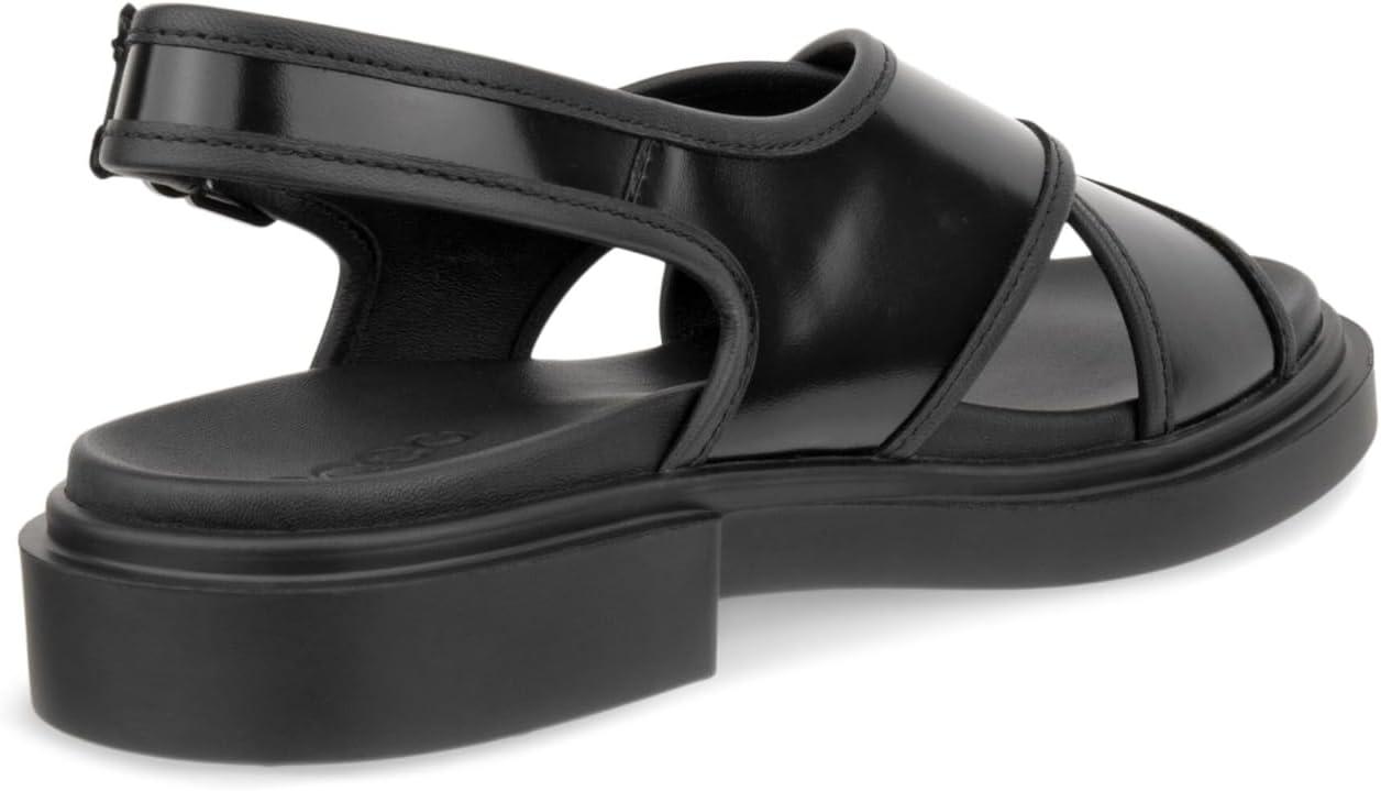 imageECCO Womens Seoul Cross Strap Slingback SandalBlackBlack