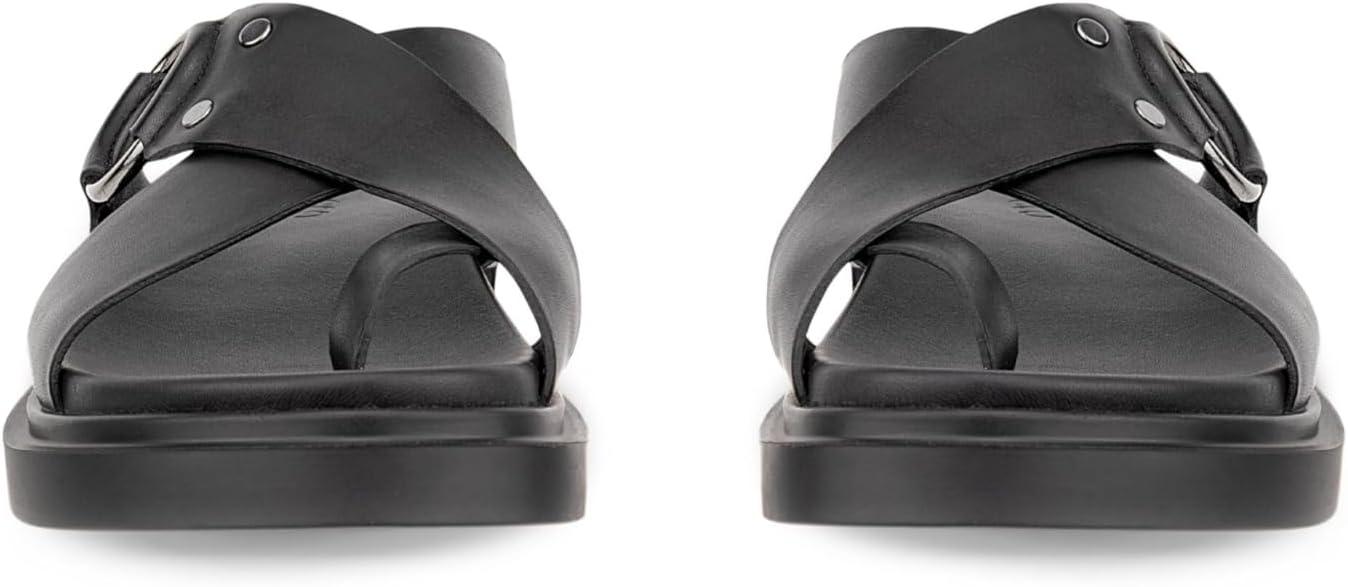 imageECCO Womens Seoul Toe Post Ring Ornament Slide SandalBlack