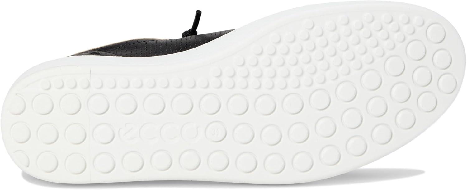 imageECCO Womens Soft 60 CourtBlackPure White Gold